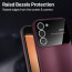 Vaku ® Samsung Galaxy S23 Polarized Large Window Glass Camera Protector Dual Layer Shockproof Back Cover