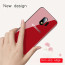 Vaku ® Samsung Galaxy J4 Club Series Ultra-Shine Luxurious Tempered Finish Silicone Frame Thin Back Cover