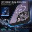 Vaku Luxos ® Apple iPhone 14 / 14 Plus / 14 Pro / 14 Pro Max Clear Armor Mag-Safe Series Shockproof TPU Case Back Cover