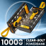 Dr. Vaku Clear Bolt 10000mAh 20W Fast Charging Power Bank with LED Display, Triple Output & SOS Mode