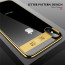 Henks ® Apple iPhone X / XS Kowloon Chrome Electroplated Series Metallic Finish + Ultra-Thin Transparent Back Cover