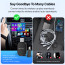 eller santé ® DASHELITE 2-in-1 Wireless Car Receiver For Wired Android Auto/CarPlay Conversion | Seamless Bluetooth | OEM Compatible