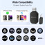 eller santé ® DASHELITE 2-in-1 Wireless Car Receiver For Wired Android Auto/CarPlay Conversion | Seamless Bluetooth | OEM Compatible