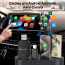 eller santé ® DASHELITE 2-in-1 Wireless Car Receiver For Wired Android Auto/CarPlay Conversion | Seamless Bluetooth | OEM Compatible