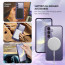 Vaku ® Samsung Galaxy S24 FE Luxury Electroplated Magnetic Magsafe Camera Protection TPU Back Cover Case