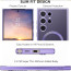 Vaku ® Samsung Galaxy S24 Ultra Luxury Electroplated Magnetic Magsafe Camera Protection TPU Back Cover Case