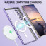 Vaku ® Samsung Galaxy S24 Ultra Luxury Electroplated Magnetic Magsafe Camera Protection TPU Back Cover Case