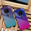 VAKU ® OnePlus 7T Dual Colored Gradient Effect Shiny Mirror Back Cover