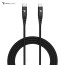 DR VAKU ® DuraTuff USB C to USB C Power Delivery MFi Certified Fast Charging Data Sync Cable for iPhone 15 Series