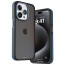 Vaku Luxos ® Apple iPhone 15 Pro Elemento Drop Protection, Shockproof Guard Corner Frosted Back Cover