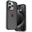 Vaku Luxos ® Apple iPhone 15 Pro Elemento Drop Protection, Shockproof Guard Corner Frosted Back Cover