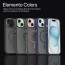 Vaku Luxos ® Apple iPhone 14 Elemento MagPro Drop Protection Shockproof Guard Corner Frosted Certified Mag-Safe Back Cover