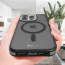 Vaku Luxos ® Apple iPhone 15 Pro Max Elemento MagPro Drop Protection Shockproof Guard Corner Frosted Certified Mag-Safe Back Cover
