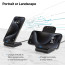 eller sante  ® Qi Certified Unity II 15W Fast Charge Wireless Charger Stand Universally Compatible with Qi Enabled iPhone 15 / 15 Plus / 15 Pro Max /15 Pro