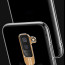 Vaku ® Samsung Galaxy A6 Plus Metal Camera Ultra-Clear Transparent View with Anodized Aluminium Finish Back Cover
