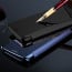 Vaku ® Vivo V9 Mate Smart Awakening Mirror Folio Metal Electroplated PC Flip Cover