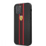 Ferrari ® Apple iPhone 12 Pro Max Portofino Carbon Vertical Stripe Case Back Cover