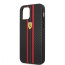 Ferrari ® Apple iPhone 12 Pro Max Portofino Carbon Vertical Stripe Case Back Cover