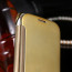 Vaku ® Samsung Galaxy E7 Mate Smart Awakening Mirror Folio Metal Electroplated PC Flip Cover