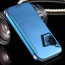 Vaku ® Samsung Galaxy E7 Mate Smart Awakening Mirror Folio Metal Electroplated PC Flip Cover