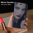 Vaku ® Samsung Galaxy Note 10 Mate Smart Awakening Mirror Folio Metal Electroplated PC Flip Cover