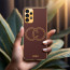 Vaku ® Samsung Galaxy A33 5G Skylar Leather Pattern Gold Electroplated Soft TPU Back Cover