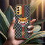 Vaku ® Samsung Galaxy F13 Lynx Line Leather Stitched Gold Electroplated Soft TPU Back Cover Case