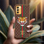 Vaku ® Samsung Galaxy F13 Lynx Line Leather Stitched Gold Electroplated Soft TPU Back Cover Case