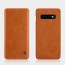Nillkin ® Samsung Galaxy S10 Nitq Folio Leather Protective Case with Credit Card Slot Flip Cover
