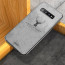 Vaku ® Samsung Galaxy S10 Succido Series Hand-Stitched Cotton Textile Ultra Soft-Feel Shock-proof Water-proof Back Cover