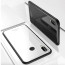 Vaku ® XIAOMI Redmi Note 7 / Note 7 Pro Club Series Ultra-Shine Luxurious Tempered Finish Silicone Frame Thin Back Cover