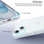 Vaku Luxos ® Apple iPhone 15 Plus Glassy Series Clear TPU Shockproof Scratch Resistant, Slim, Thin, Military-Grade Protection Back Cover