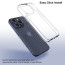 Vaku Luxos ® Apple iPhone 15 Pro Max Glassy Series Clear TPU Shockproof Scratch Resistant, Slim, Thin, Military-Grade Protection Back Cover