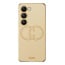 Vaku ® Vivo Y200e 5G Skylar Leather Pattern Gold Electroplated Soft TPU Back Cover