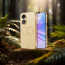 Vaku ® Oppo A78 5G Skylar Leather Pattern Gold Electroplated Soft TPU Back Cover