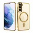 Vaku ® Samsung Galaxy S22 Luxury Electroplated Magnetic Magsafe Camera Protection TPU Back Cover Case