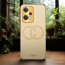 Vaku ® OnePlus Nord CE 2 Lite 5G Skylar Leather Pattern Gold Electroplated Soft TPU Back Cover