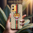 Vaku ® Vivo T1x Lynx Designer Leather Pattern Gold Electroplated Soft TPU Back Cover Case