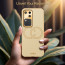 Vaku ® Vivo V30 5G Skylar Leather Pattern Gold Electroplated Soft TPU Back Cover