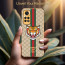 Vaku ® Xiaomi Redmi Note 11 Lynx Designer Leather Pattern Gold Electroplated Soft TPU Back Cover Case