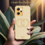 Vaku ® Xiaomi Redmi Note 12 5G Skylar Leather Pattern Gold Electroplated Soft TPU Back Cover