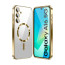 Vaku ® Samsung Galaxy A16 5G Luxury Electroplated Magnetic Magsafe Camera Protection TPU Back Cover Case