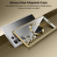 Vaku ® Samsung Galaxy S22 Ultra Luxury Electroplated Magnetic Magsafe Camera Protection TPU Back Cover Case