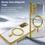 Vaku ® Samsung Galaxy S20 FE Luxury Electroplated Magnetic Magsafe Camera Protection TPU Back Cover Case