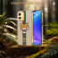 Vaku ® Vivo T1x Lynx Designer Leather Pattern Gold Electroplated Soft TPU Back Cover Case