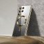 Vaku ® Samsung Galaxy S22 Ultra Luxury Electroplated Magnetic Magsafe Camera Protection TPU Back Cover Case