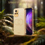 Vaku ® Vivo V21 5G Skylar Leather Finish Gold Electroplated Soft TPU Back Cover