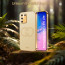 Vaku ® Samsung Galaxy S10 Lite Skylar Leather Pattern Gold Electroplated Soft TPU Back Cover