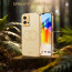 Vaku ® Vivo T1 5G Skylar Leather Pattern Gold Electroplated Soft TPU Back Cover