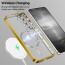 Vaku ® Samsung Galaxy S22 Luxury Electroplated Magnetic Magsafe Camera Protection TPU Back Cover Case